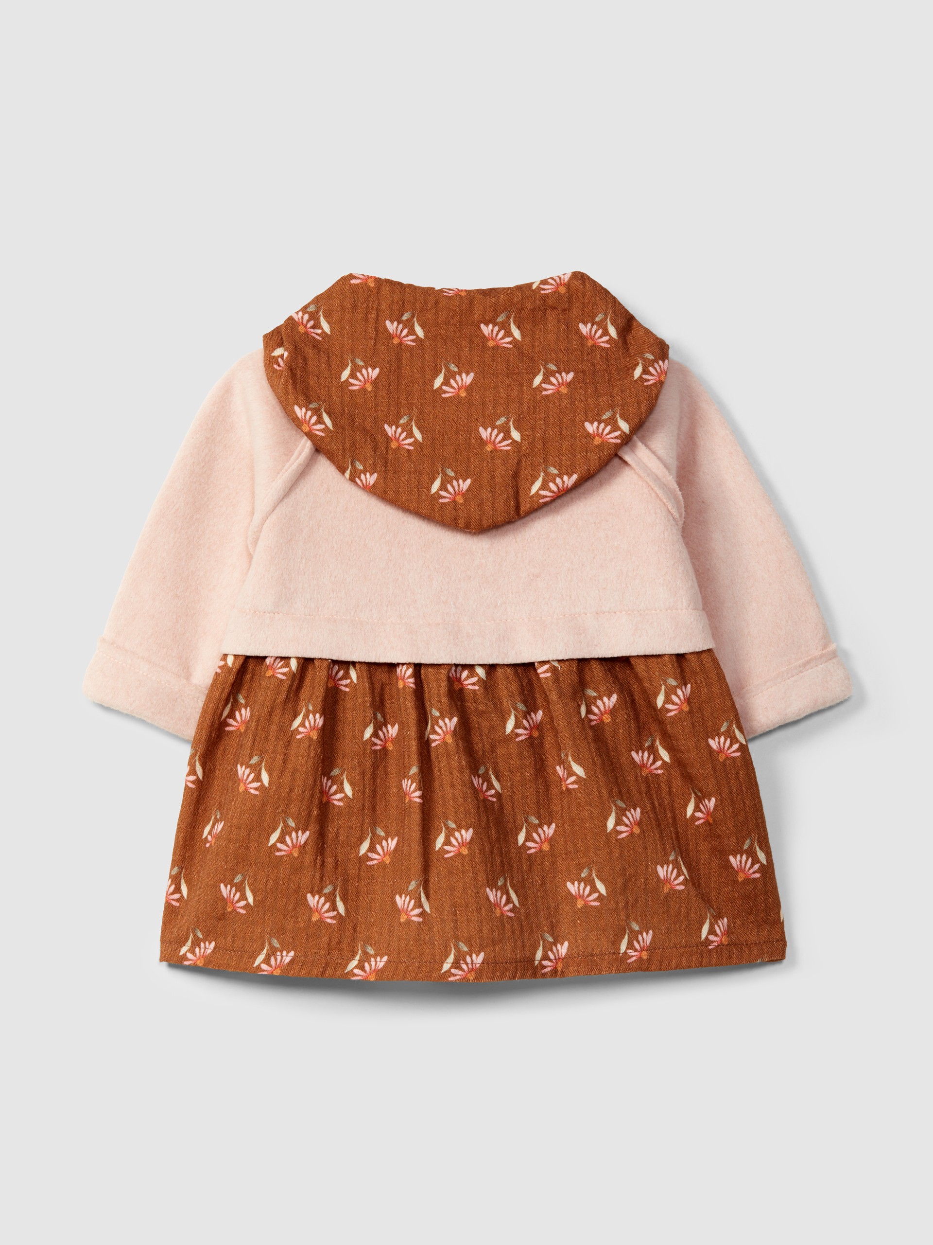 Vestido polar con flores