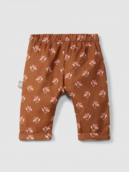 Pantalon à fleurs avec poches Pantalon à fleurs avec poches