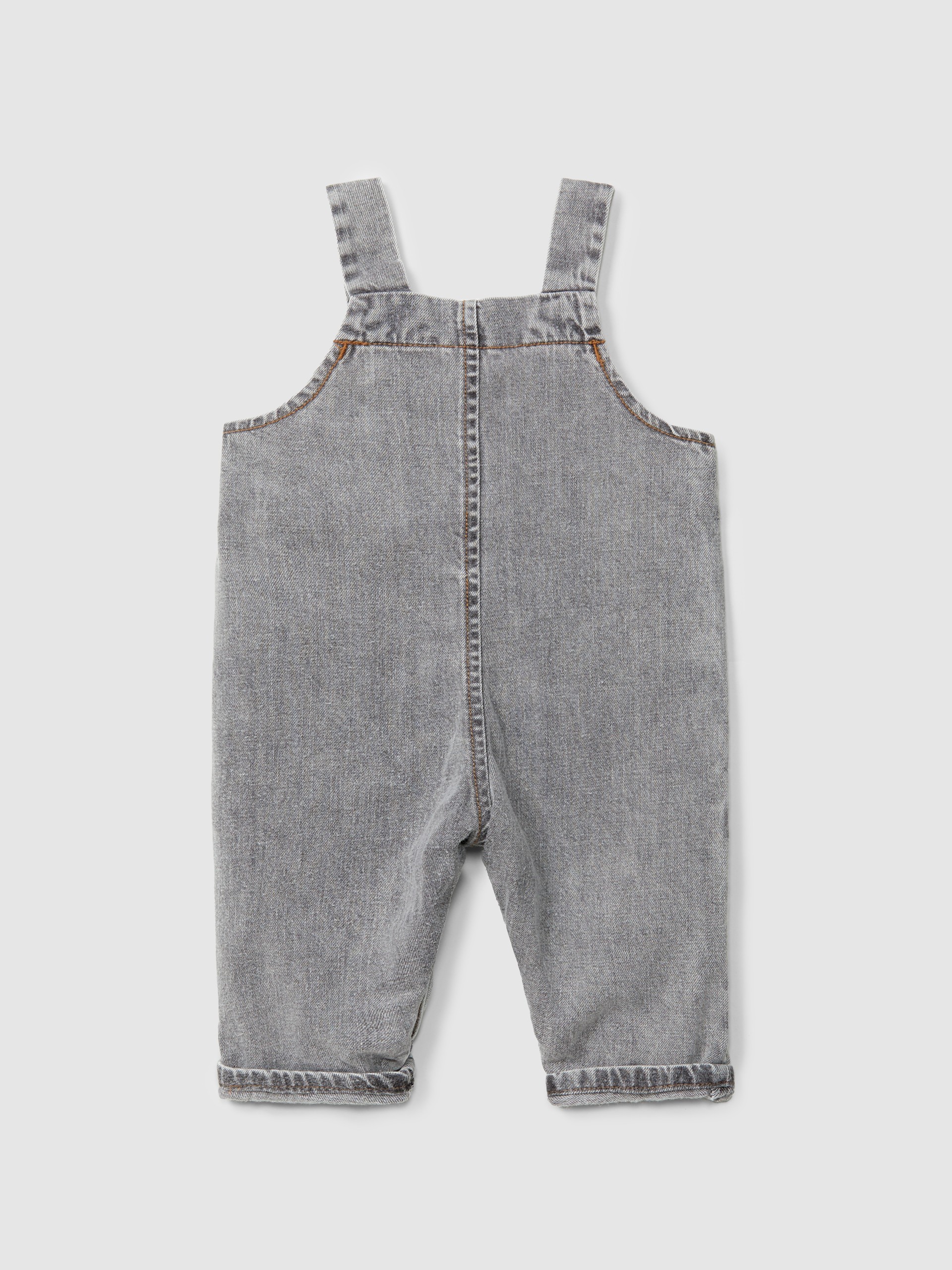 Peto en denim de algodón orgánico