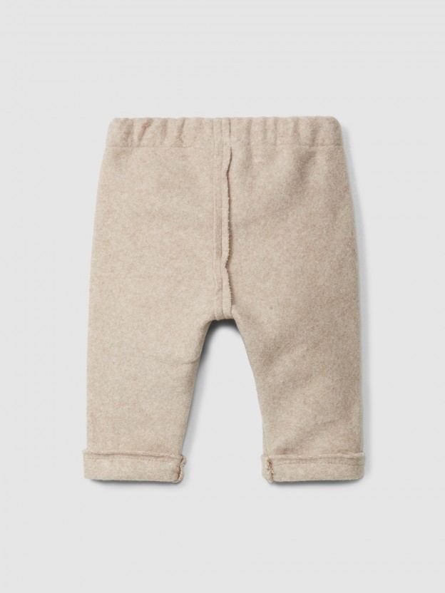 Organic cotton fleece pants Organic cotton fleece pants