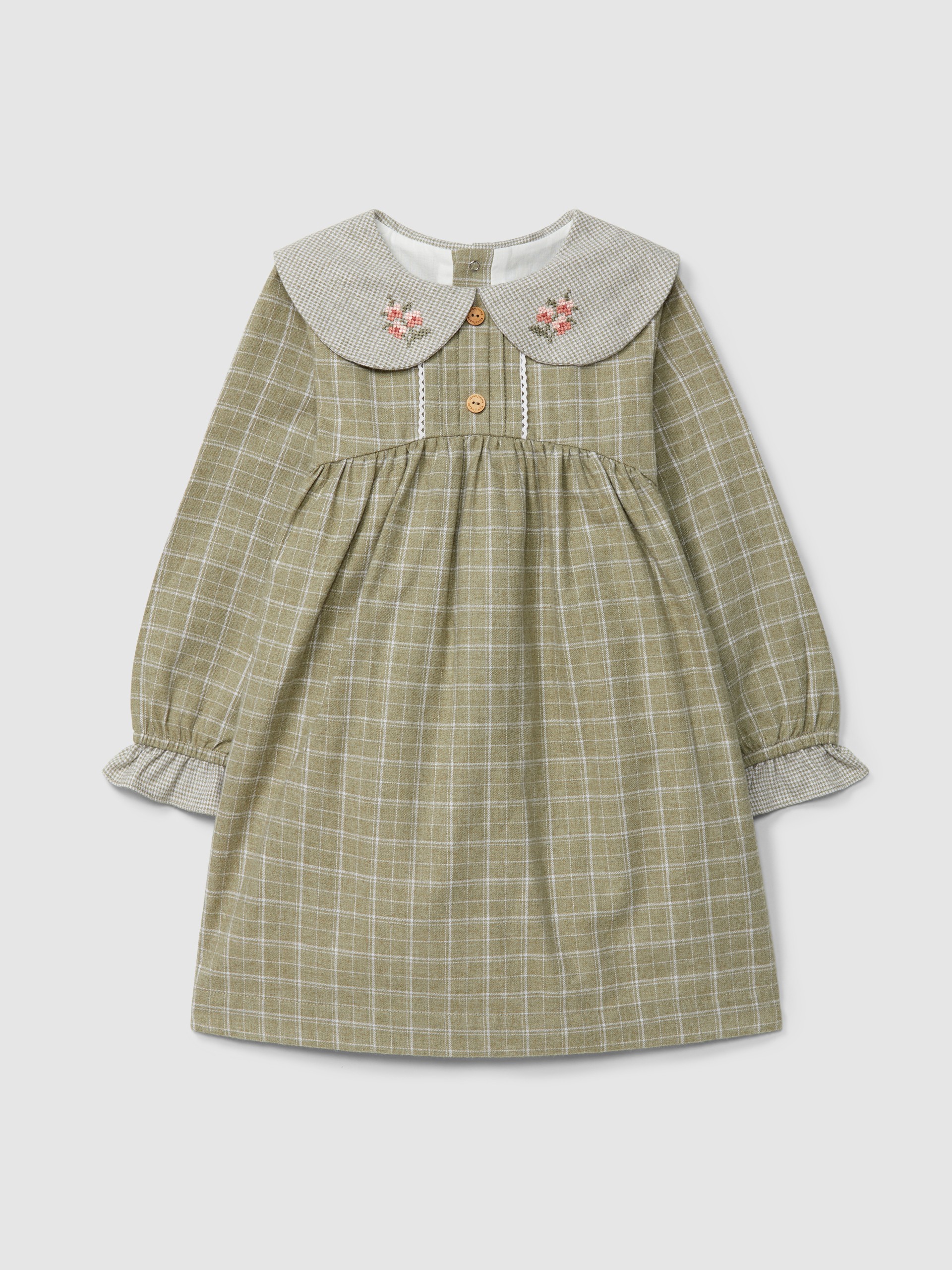 Vestido xadrez e micro-vichy