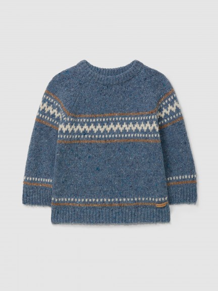 Knitted jacquard jumper Knitted jacquard jumper