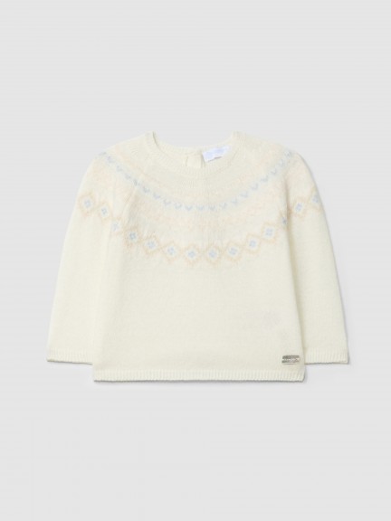 Knitted jacquard jumper Knitted jacquard jumper