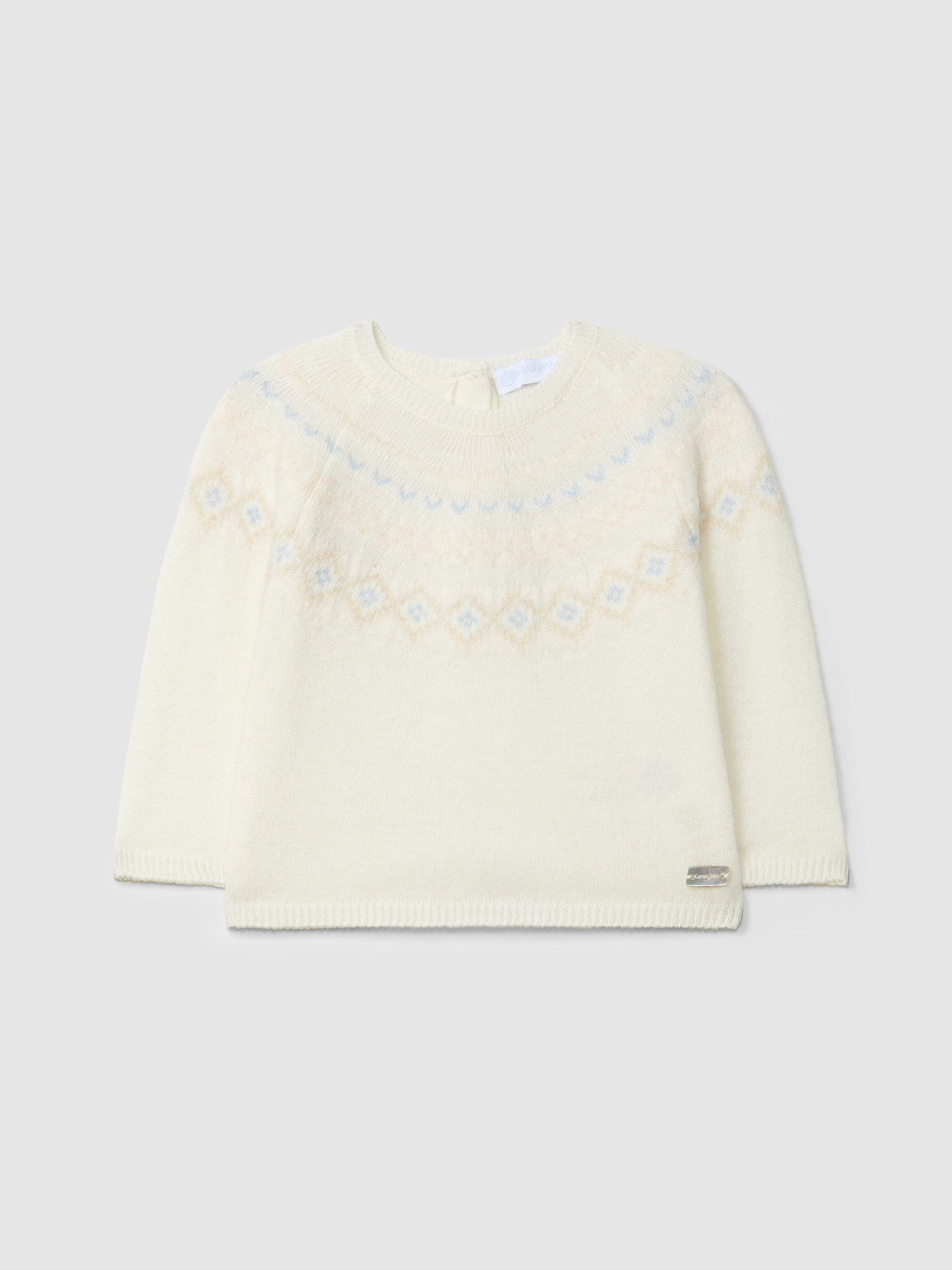 Pull tricoté jacquard