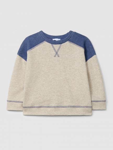 Double-layered jersey sweatshirt Double-layered jersey sweatshirt