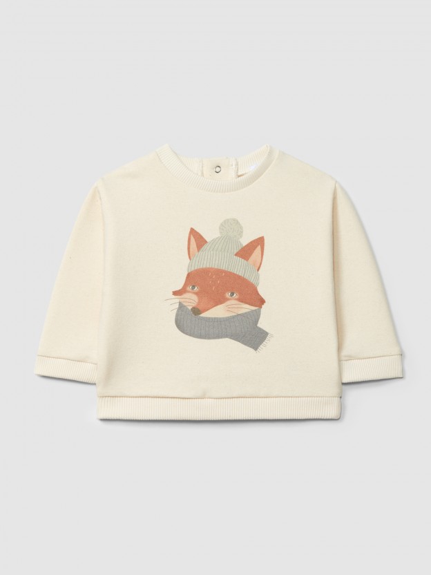 Sweatshirt fox Sweatshirt fox