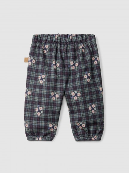 Print pull-up pants Print pull-up pants