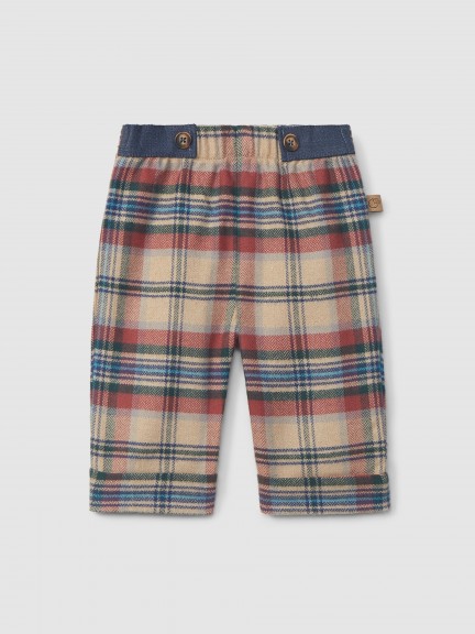 Check pull-up pants Check pull-up pants