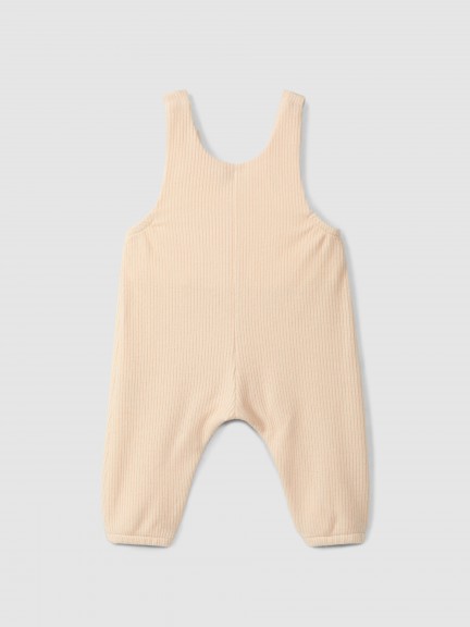 Dungarees in organic cotton with pocket Dungarees in organic cotton with pocket