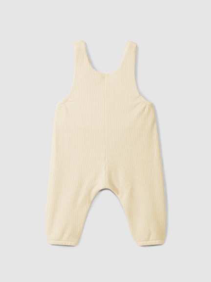Salopette en coton biologique à poche Salopette en coton biologique à poche