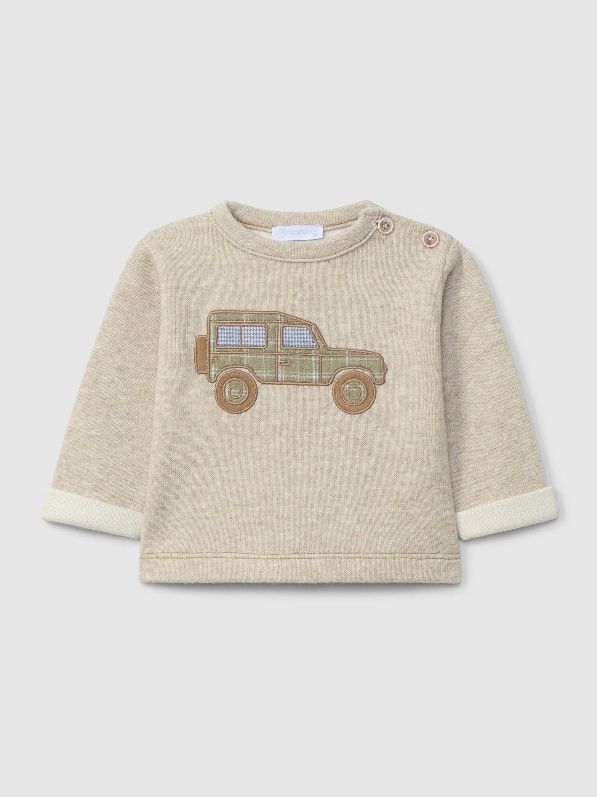 Longsleeve jipe em malha dupla