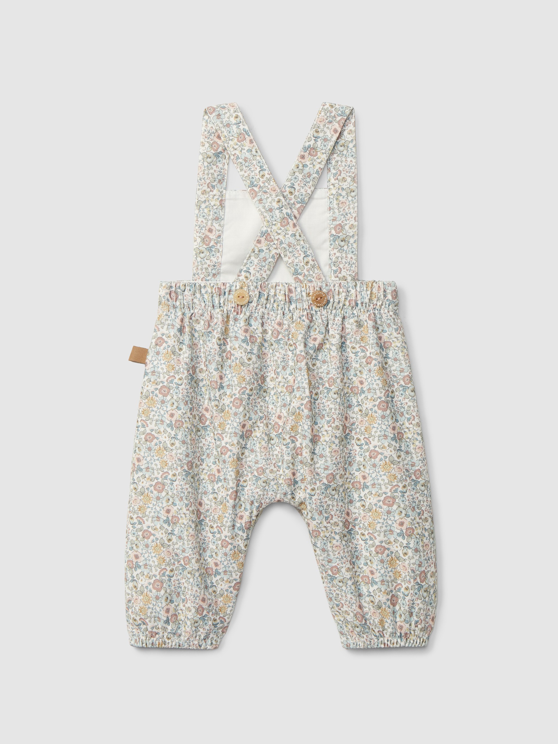 Mono en pana estampada