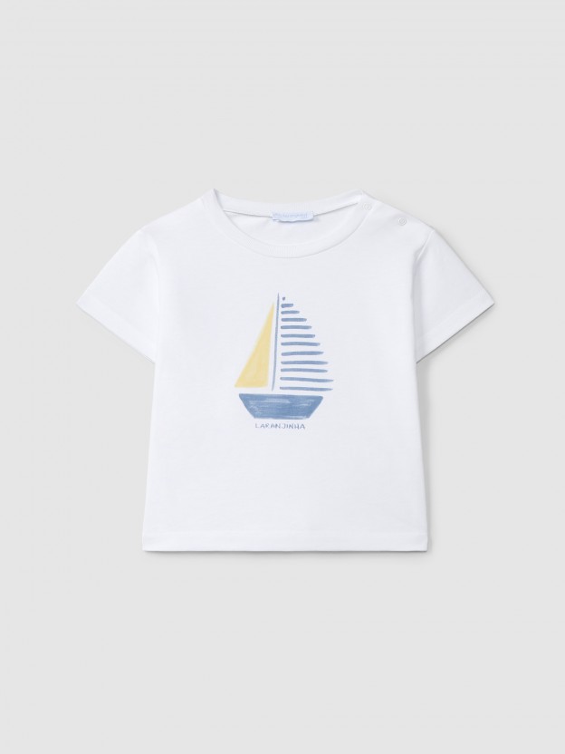 T-shirt bateau