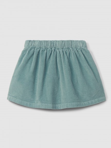 Pull-up corduroy skirt Pull-up corduroy skirt