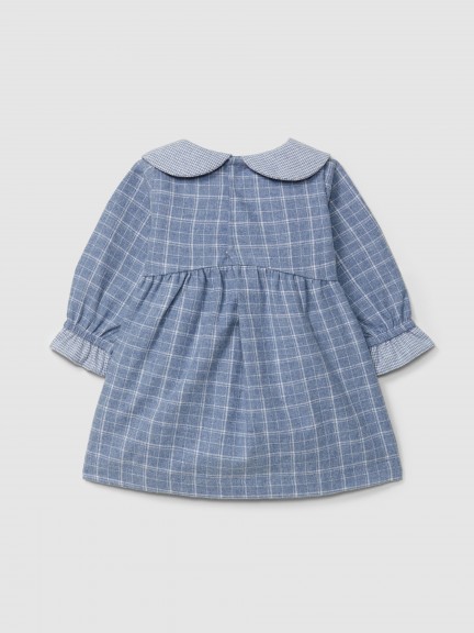 Dress check and micro-vichy Dress check and micro-vichy