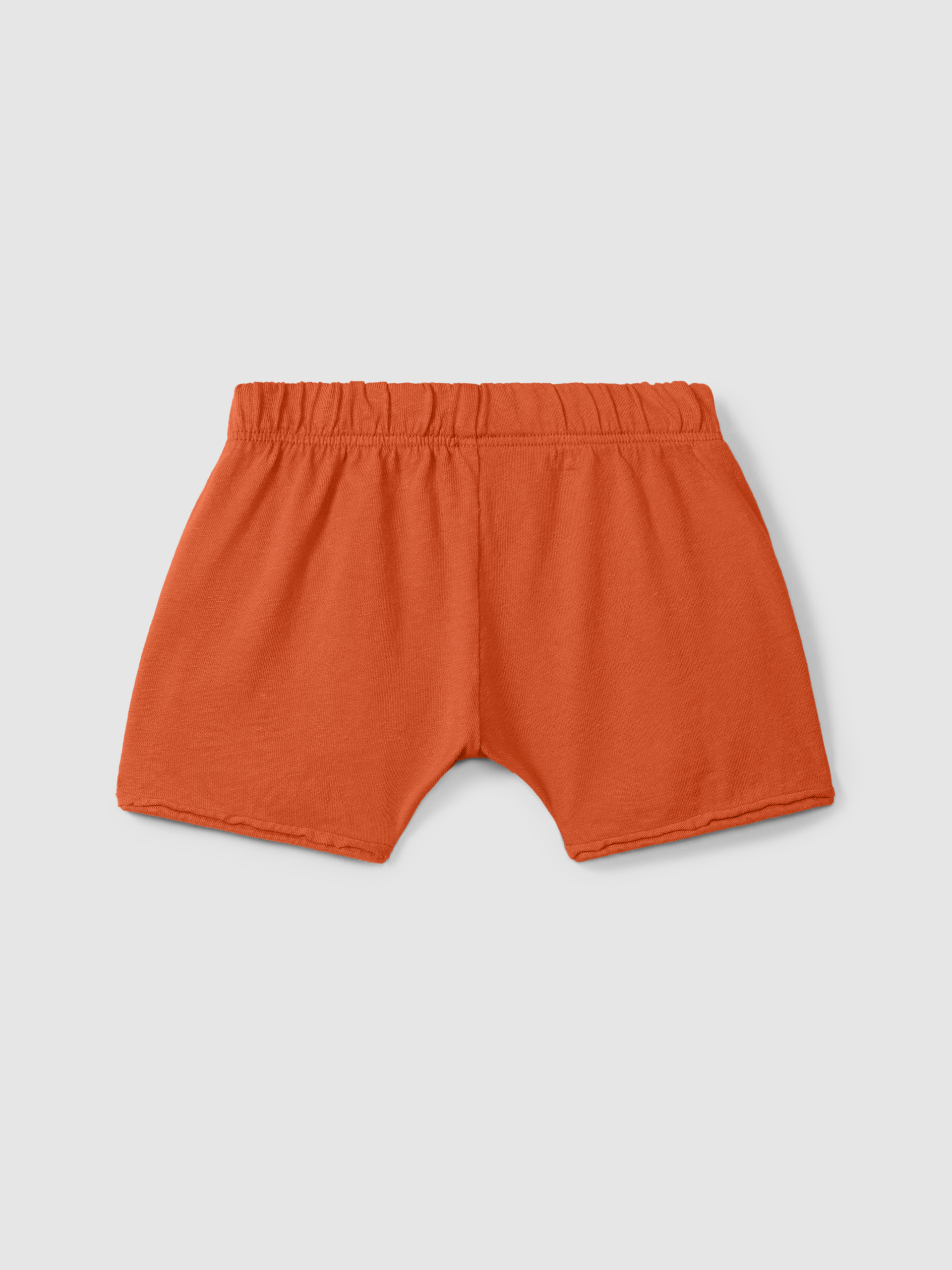 Pantalón corto en punto liso