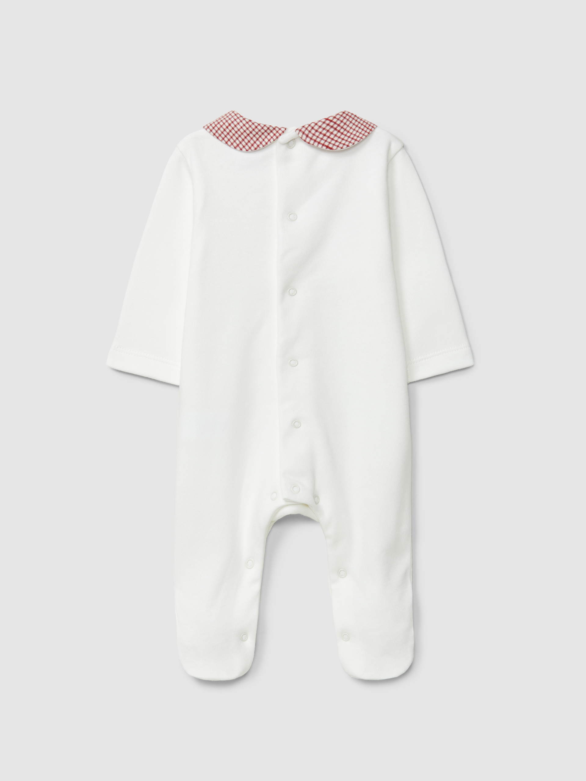 Babygrow ours et lapin sur le traîneau