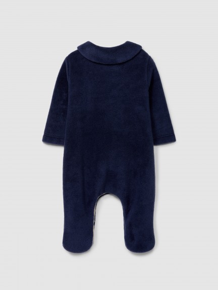 Babygrow polar com botões decorativos Babygrow polar com botões decorativos