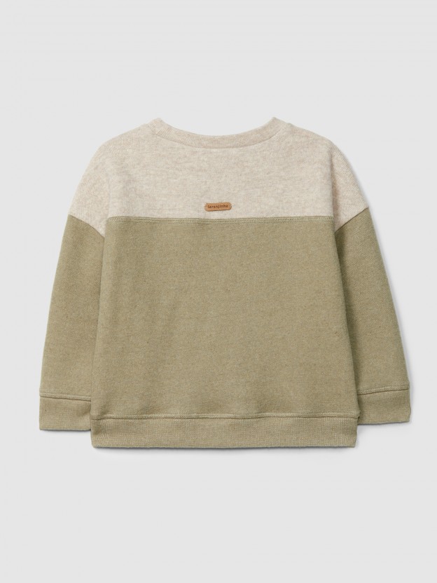 Double-layered jersey sweatshirt Double-layered jersey sweatshirt