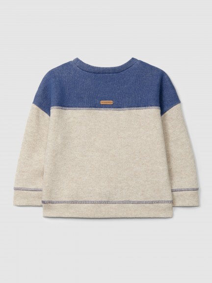 Double-layered jersey sweatshirt Double-layered jersey sweatshirt