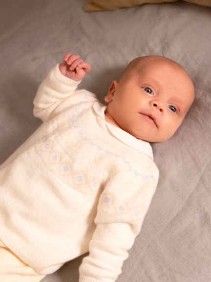 Knitted jacquard jumper Knitted jacquard jumper