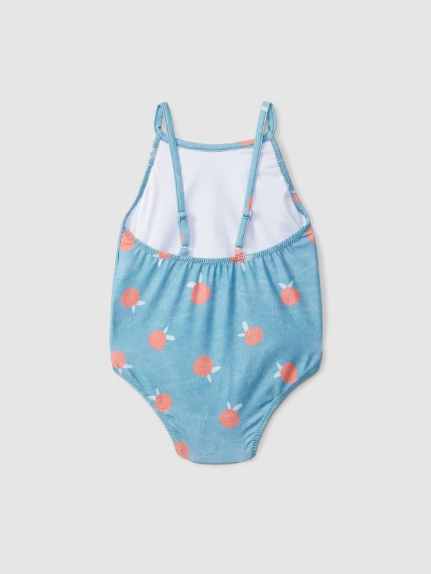 Maillot de bain imprimé de pommes Maillot de bain imprimé de pommes