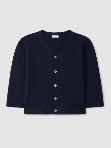 V-neck knitted cardigan V-neck knitted cardigan