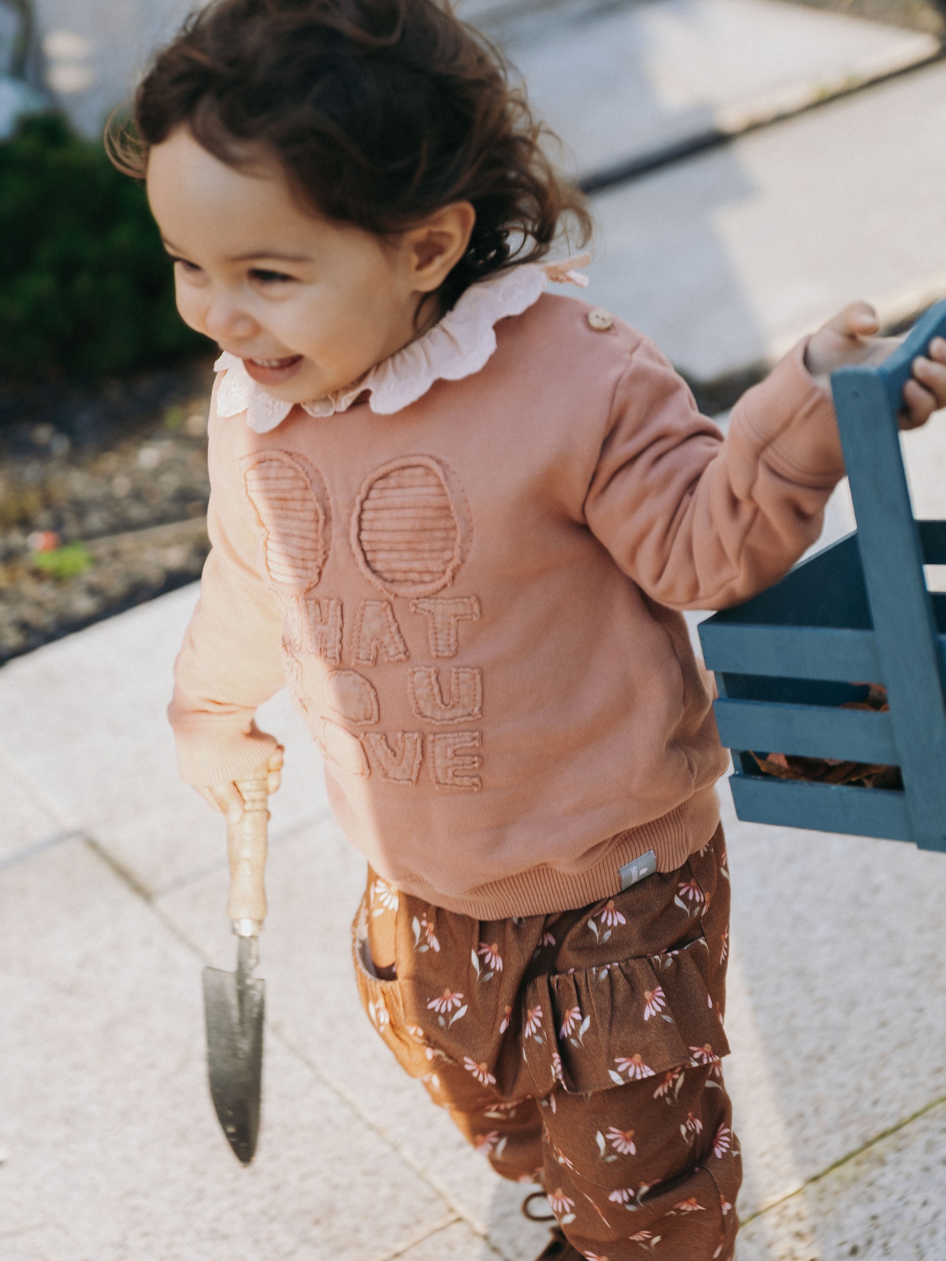 Sweatshirt em felpa