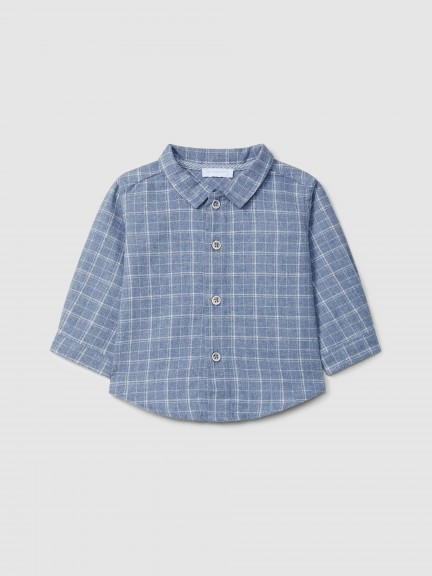 Flannel check shirt