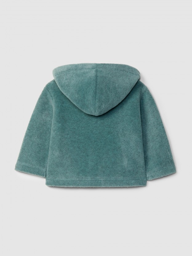 Veste polaire à capuche Veste polaire à capuche