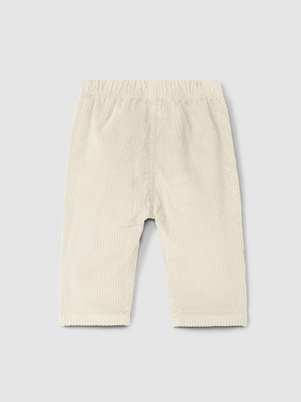 Pull-up corduroy pants Pull-up corduroy pants