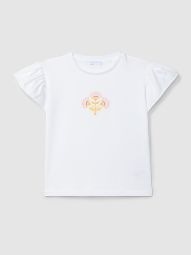 T-Shirt flowers