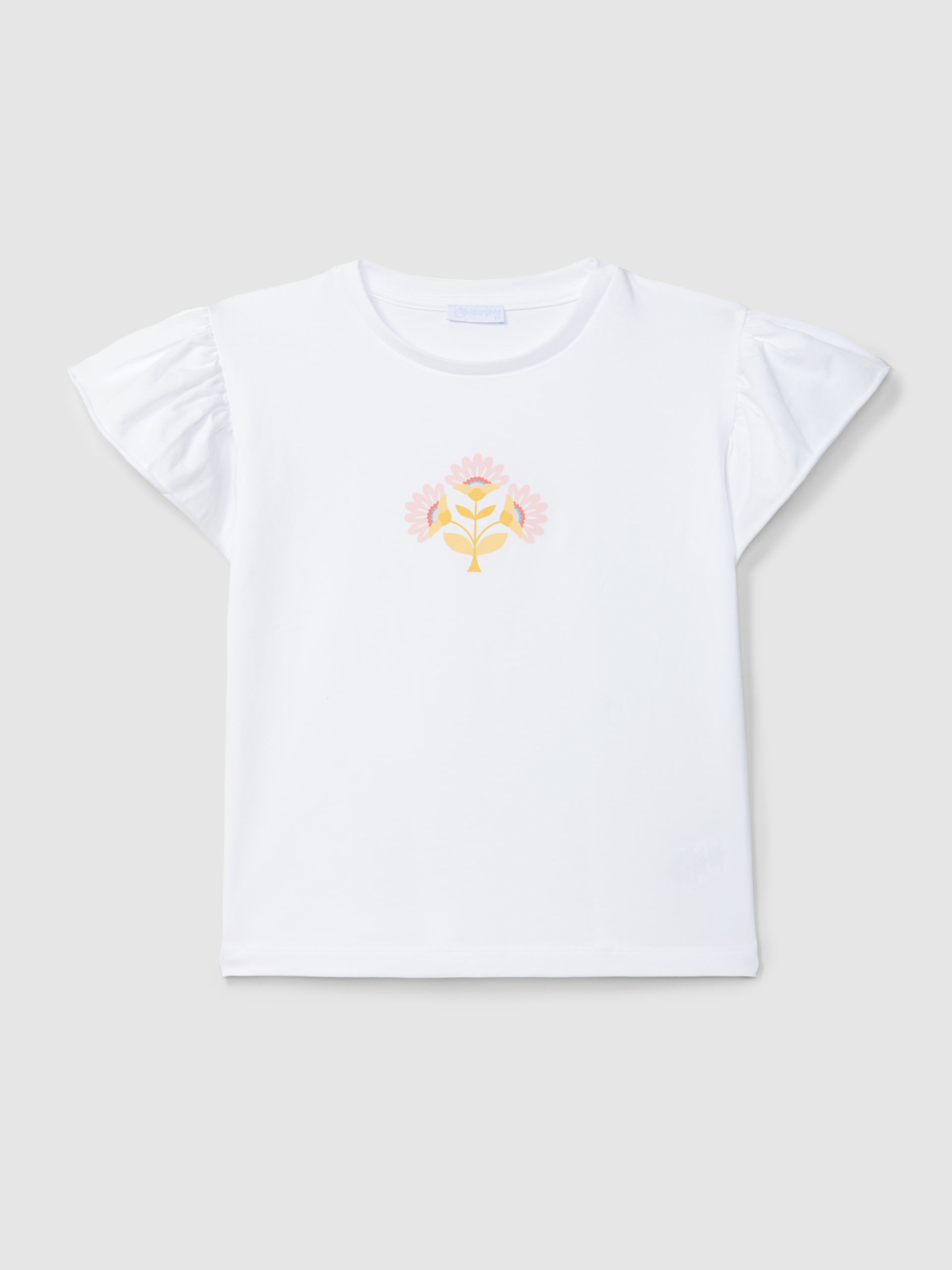 T-shirt fleurs