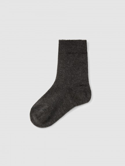 Plain stitch basic short socks Cóndor Plain stitch basic short socks Cóndor