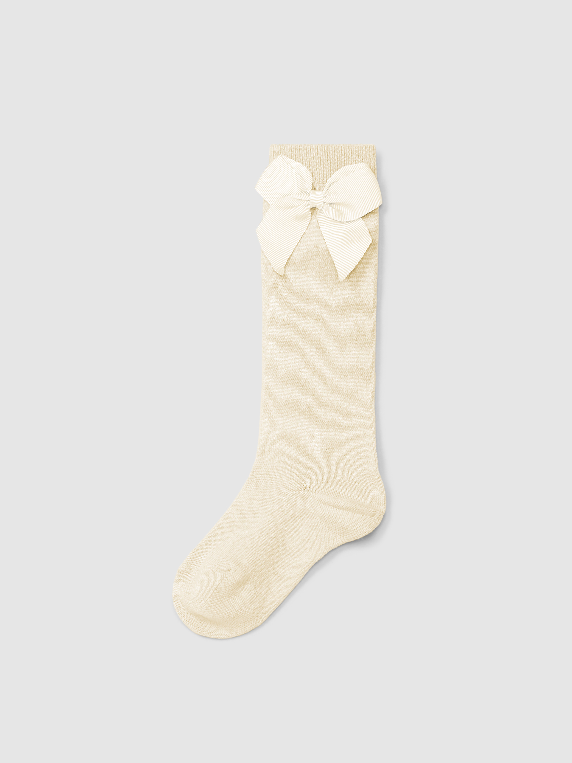 Chaussettes hautes cotton avec noeud latéral Cóndor