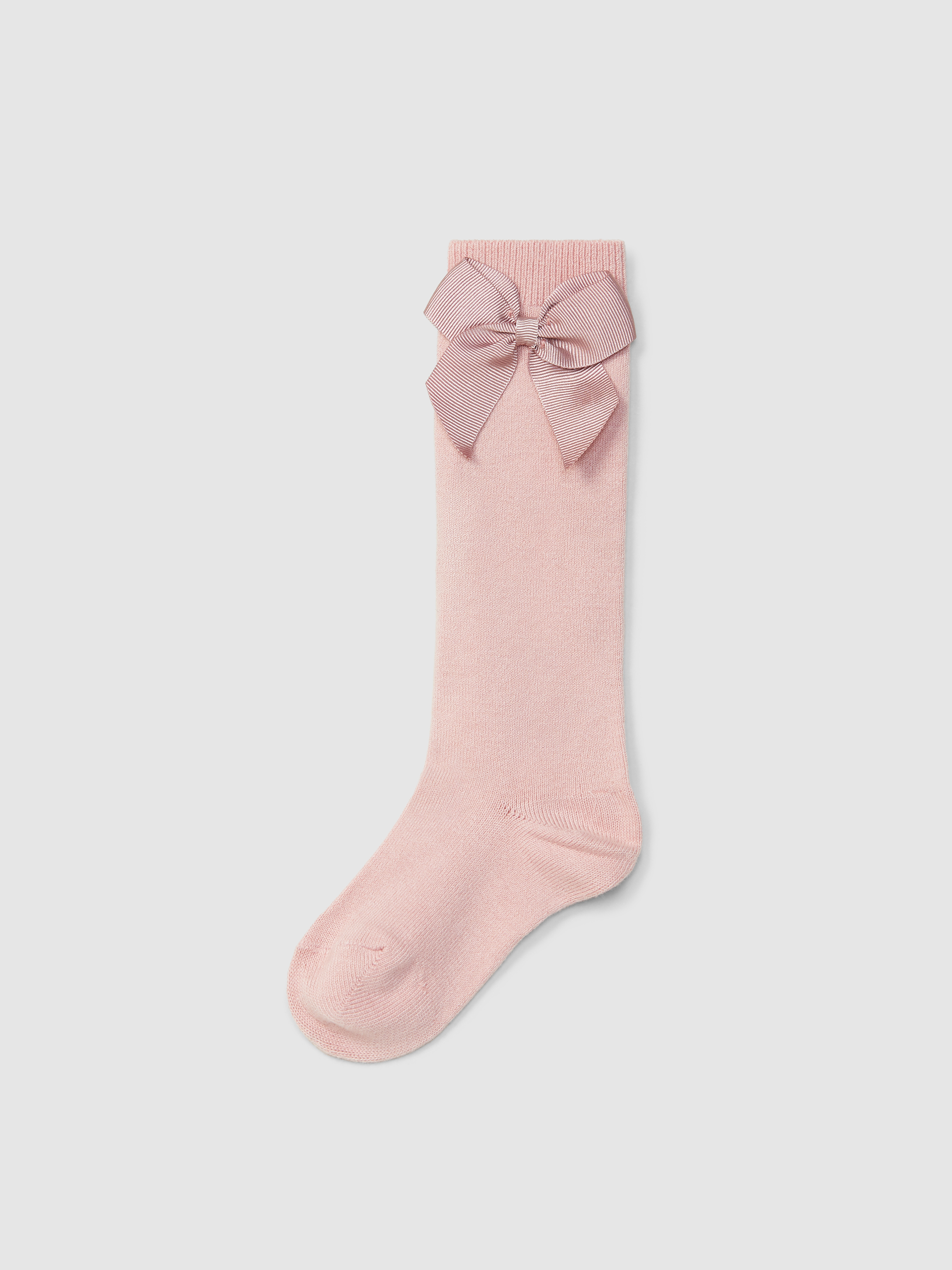 Chaussettes hautes cotton avec noeud latéral Cóndor