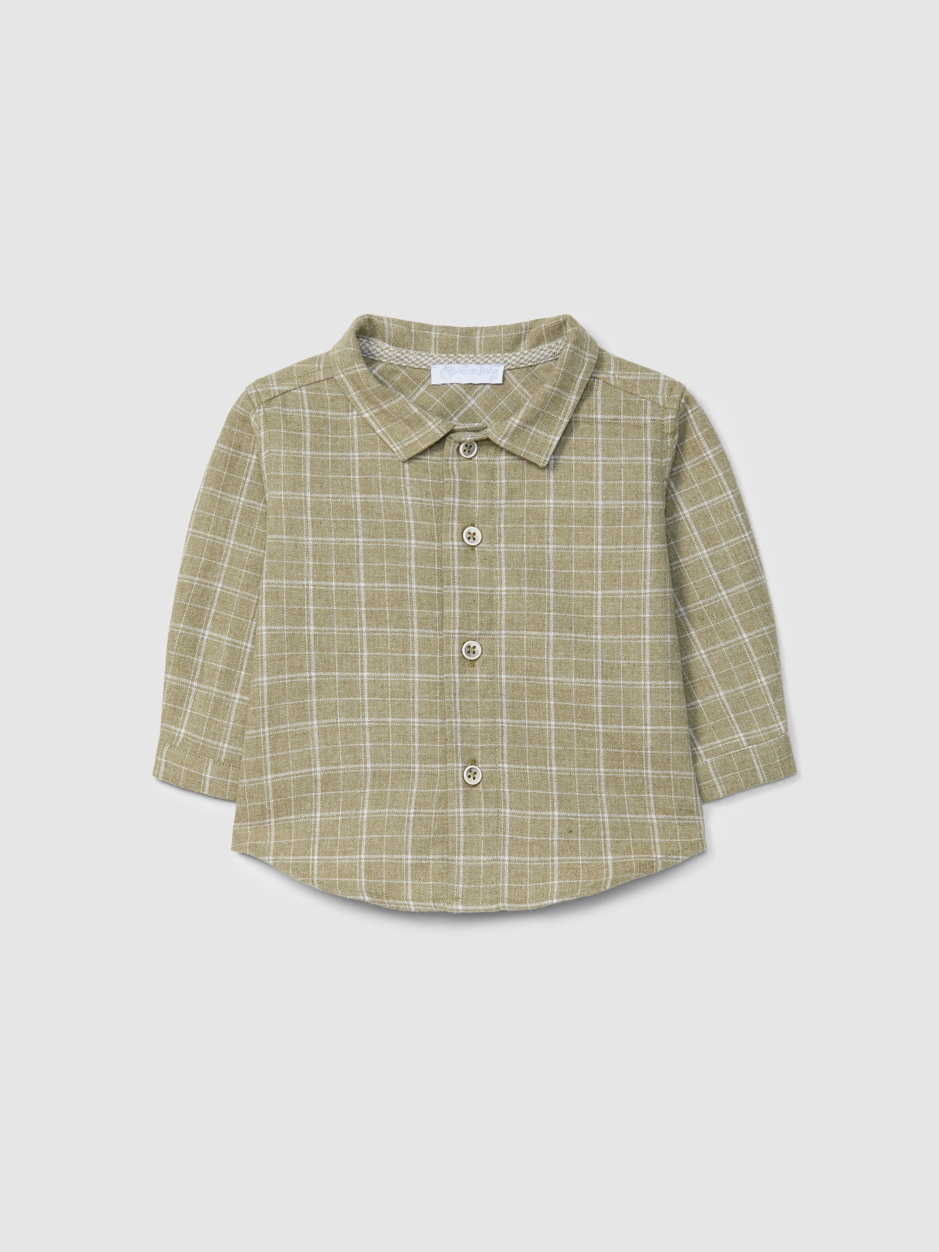 Camisa ajedrez en franela