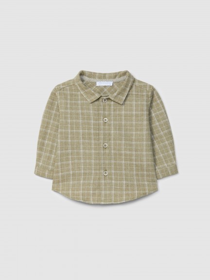 Flannel check shirt