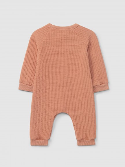 Petit ensemble en gaze double avec remplissage en coton Petit ensemble en gaze double avec remplissage en coton