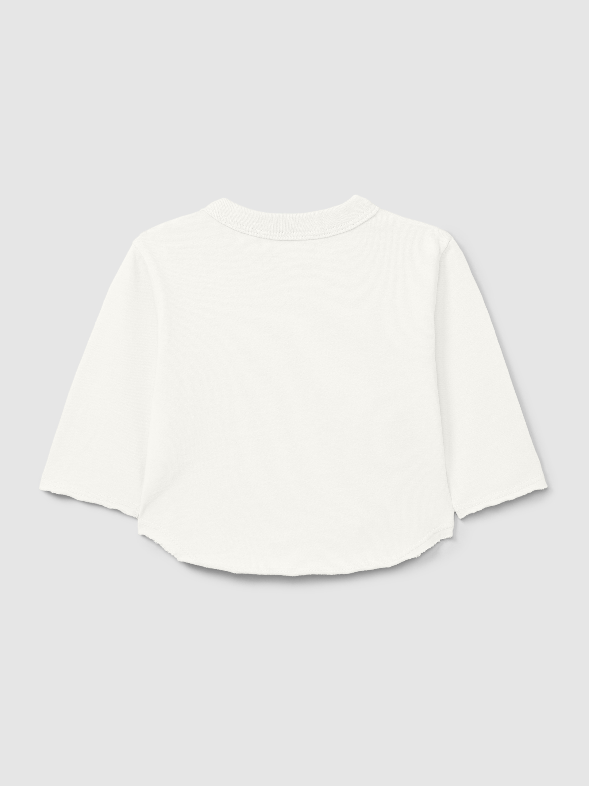 Organic cotton longsleeve with pocket