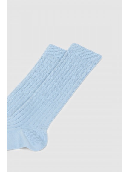 Calcetines altos básicos canalé Cóndor Calcetines altos básicos canalé Cóndor