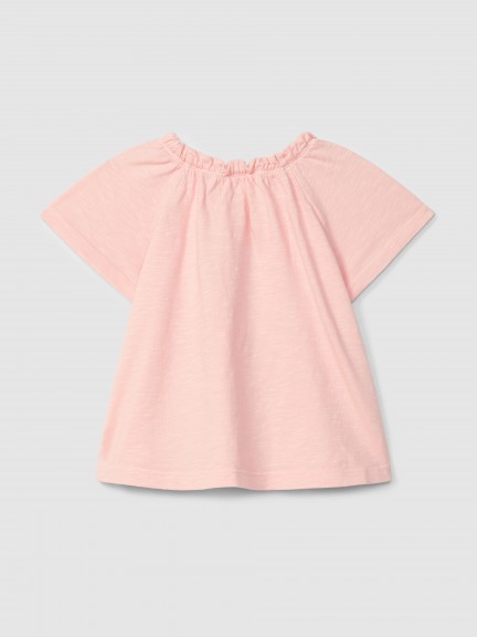 Top liso en punto slub Top liso en punto slub