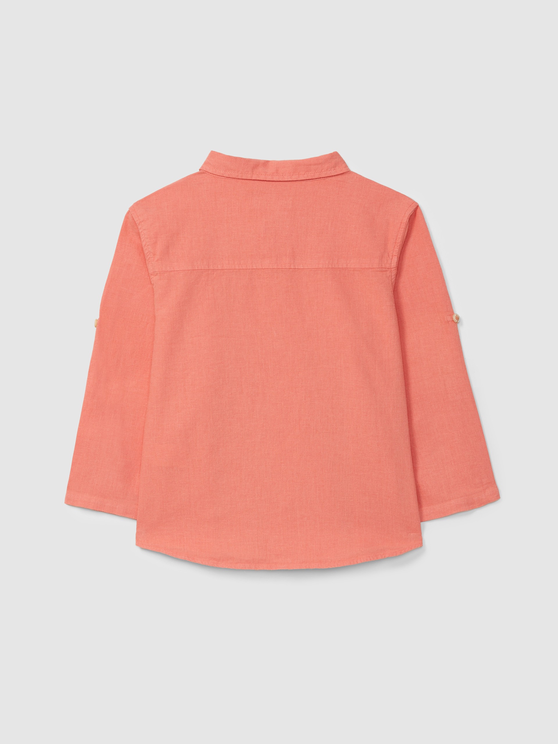 Plain shirt with collar