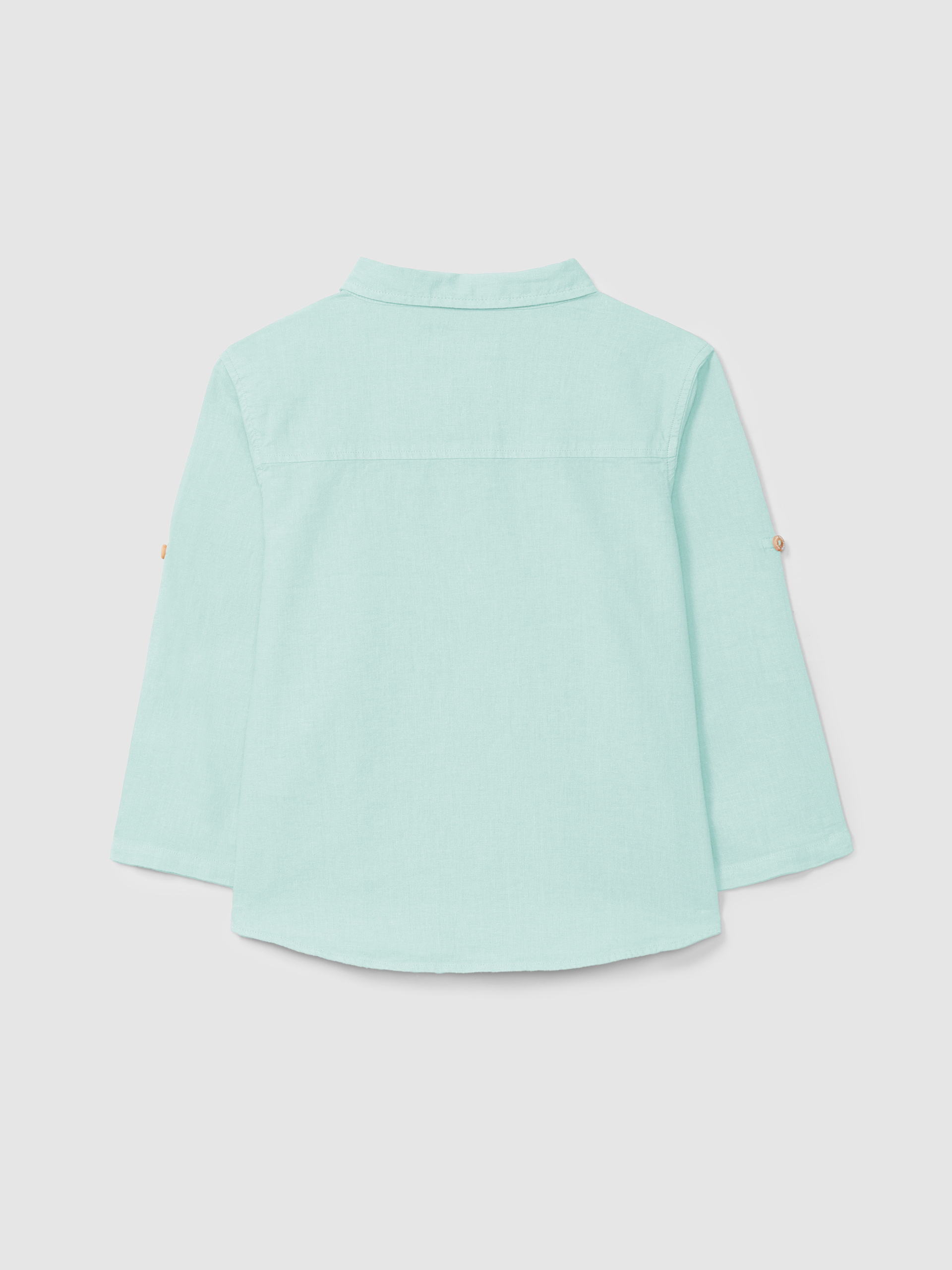 Plain shirt with collar