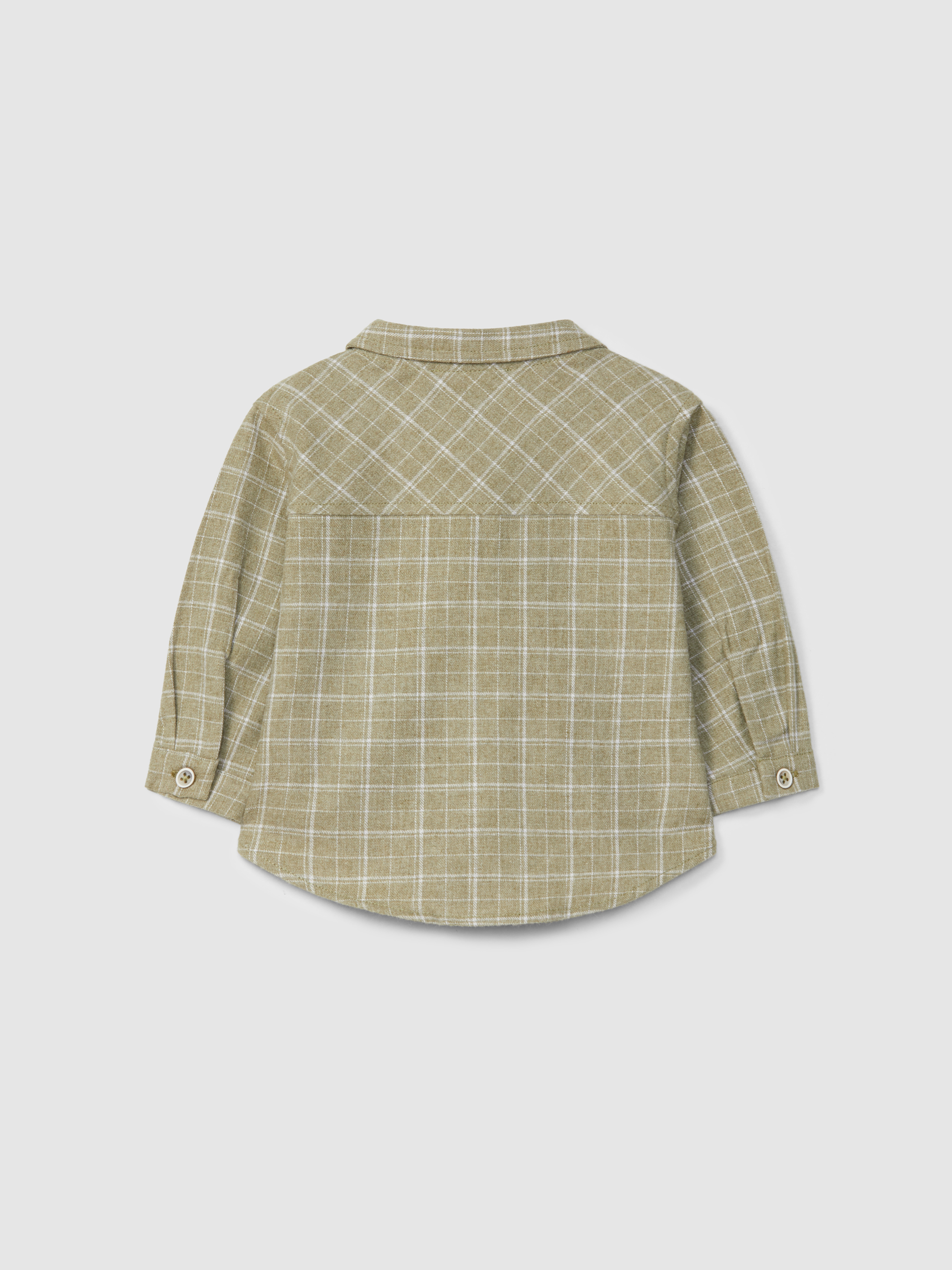 Camisa ajedrez en franela