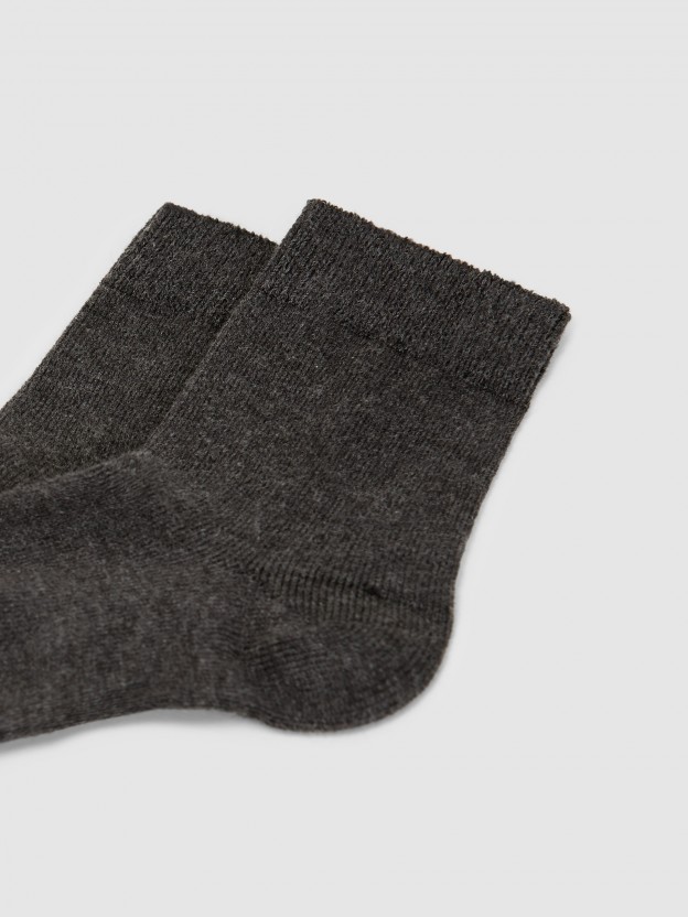 Chaussettes courtes unies basiques Cóndor Chaussettes courtes unies basiques Cóndor