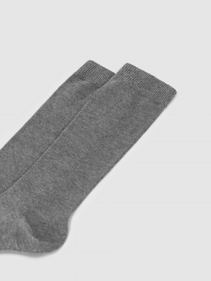 Plain stitch basic knee high socks Cóndor Plain stitch basic knee high socks Cóndor
