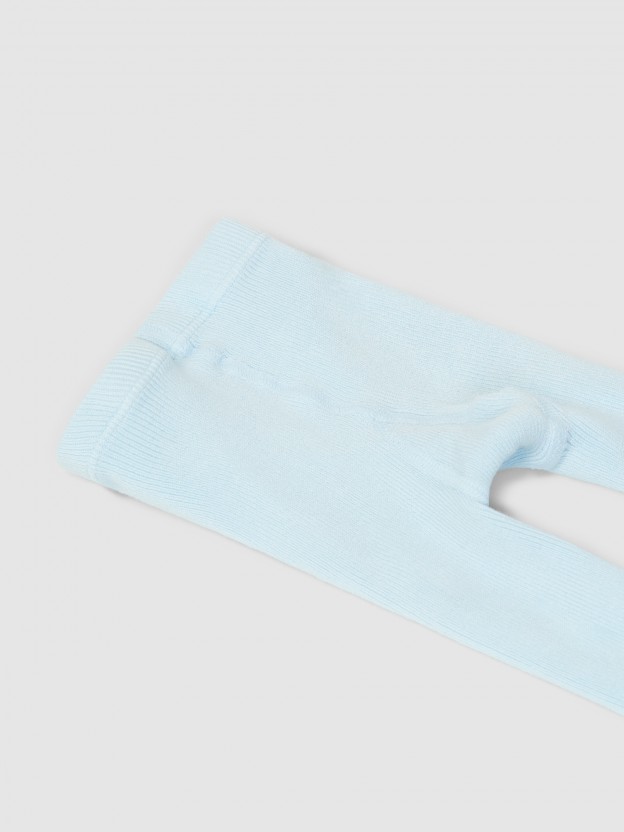 Collants basiques fins côtelées Cóndor Collants basiques fins côtelées Cóndor