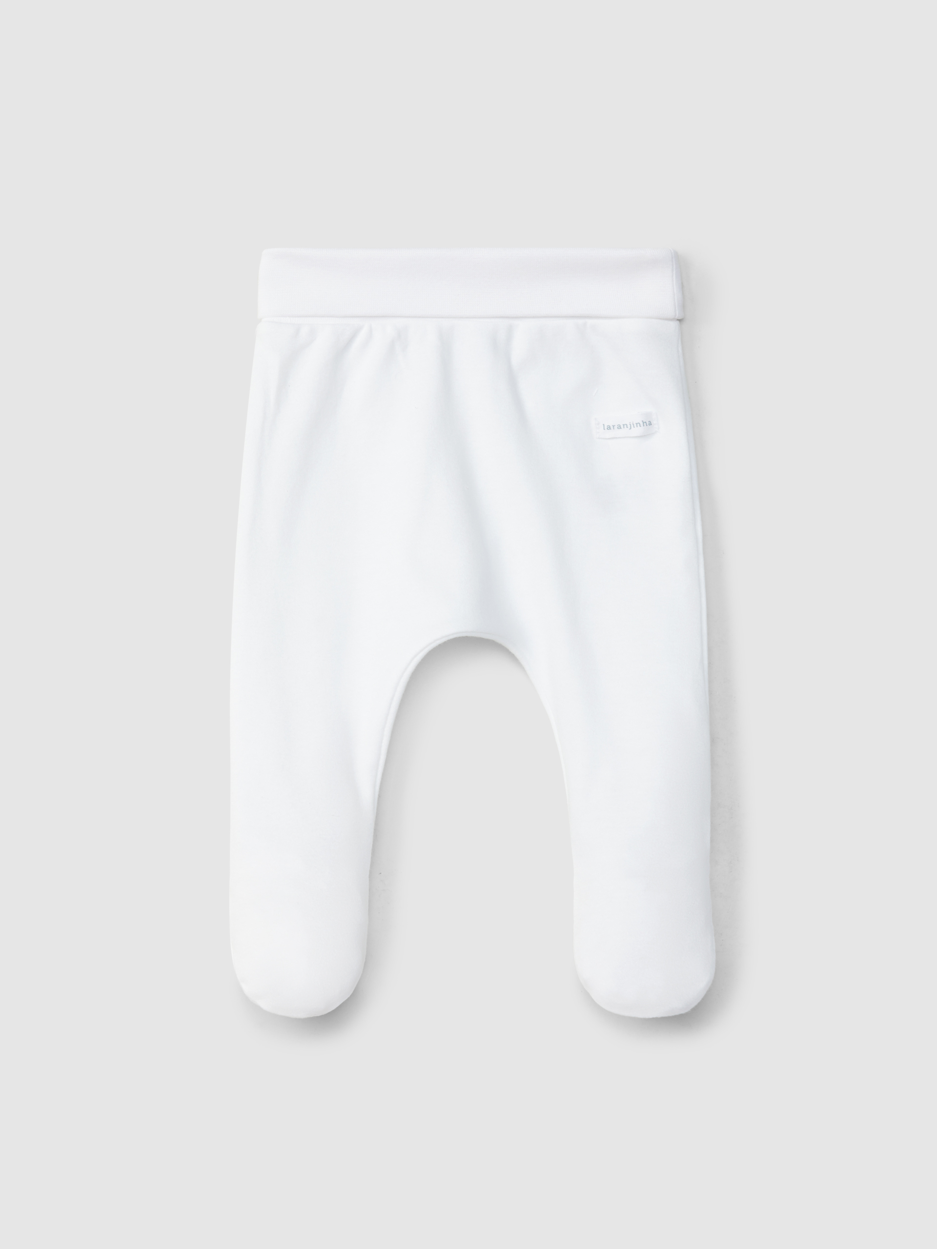 Collants unis en coton