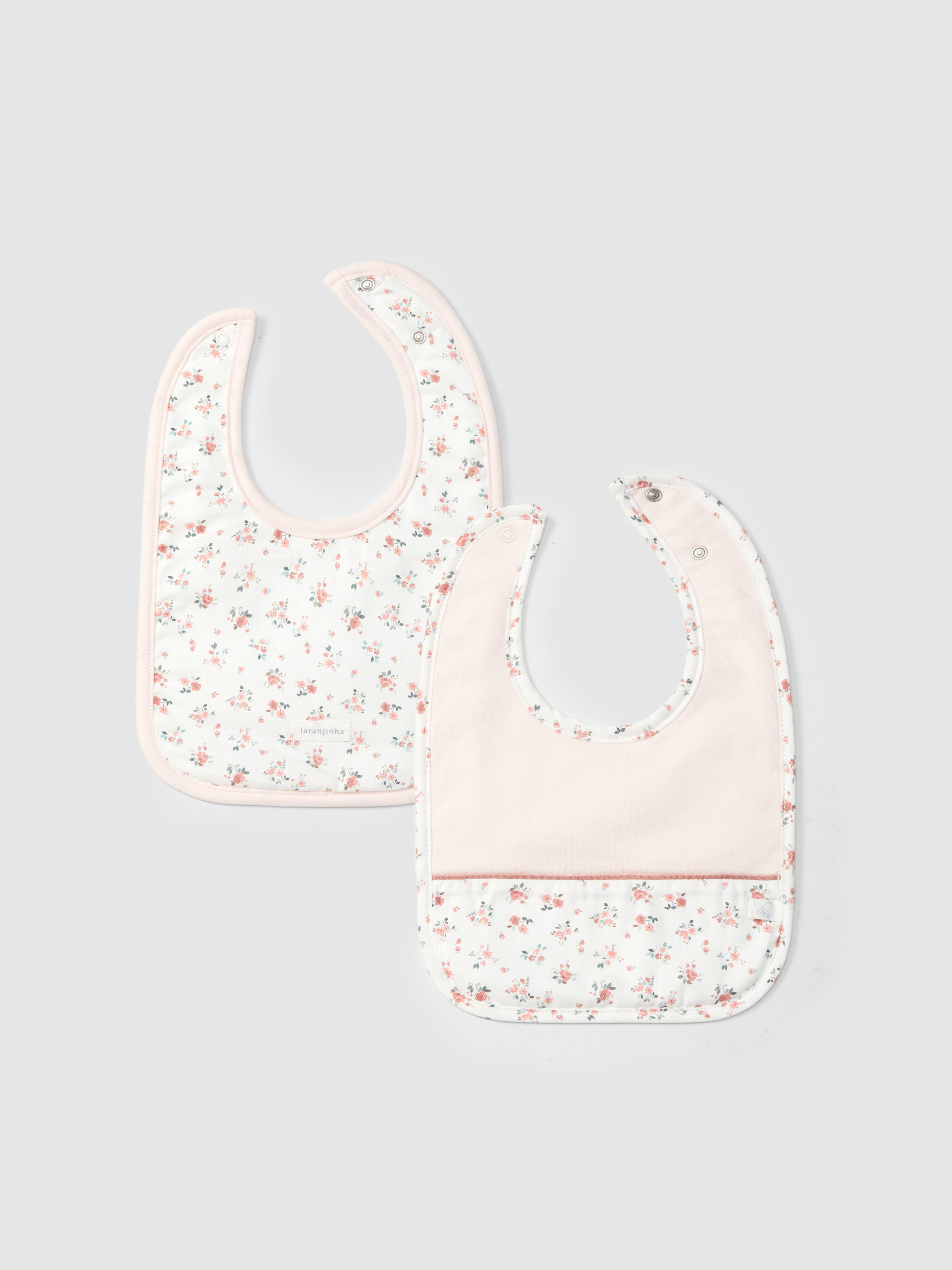 Pack de deux bavoirs imprimés